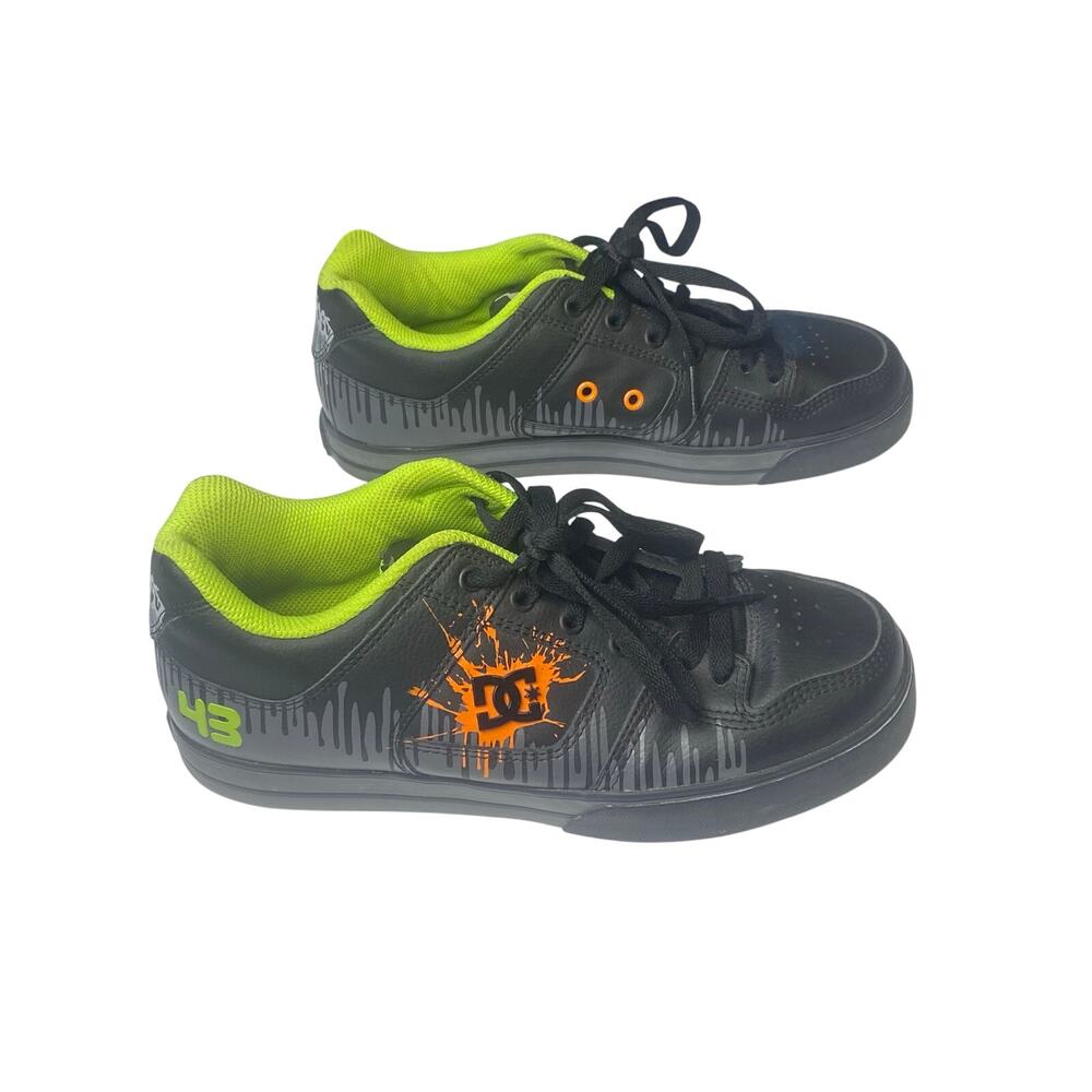 DC Ken Block 43 Men's Leather Rare Vintage Y2K 2000s Skater Emo Grunge Size 8